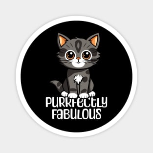 Purrfectly Fabulous Magnet